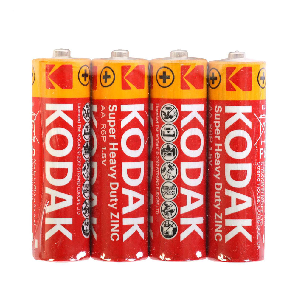 1-236 باتری قلمی کداک مدل Super Heavy Duty ZINC بسته 4 عددی - Image 1