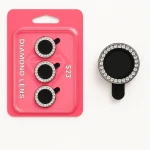 محافظ لنز دوربین آیفون مدل رینگی نگین دار