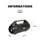 اسپيكر بلوتوثي beecaro مدل bm02 - Image 3