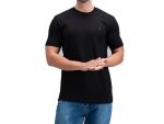 تیشرت نخی یقه گرد طرح POLO