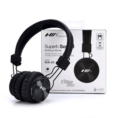 هدفون NIA X3 – خرید هدفون بلوتوثی و سیمی با بهترین قیمت