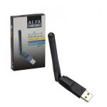 دانگل شبکه USB بی سیم ALFA آلفا مدل W-112 آنتن کوتاه